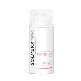 SOLVERX Acid & Clay Therapy - maska MANDELIC - kwas migdałowy, kwas azelainowy i glinka czerwona - 100 ml