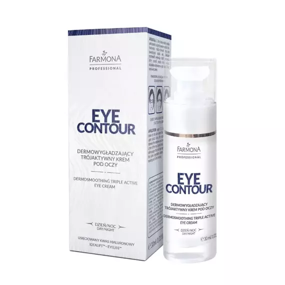 Farmona Eye Contour Dermowygładzający trójaktywny krem pod oczy 30 ml